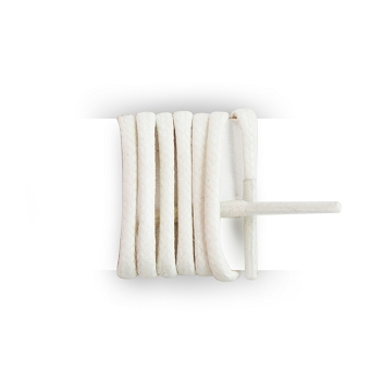 Lacet blanc en coton 90 cm DE CLERMONT : la paire à Prix Carrefour